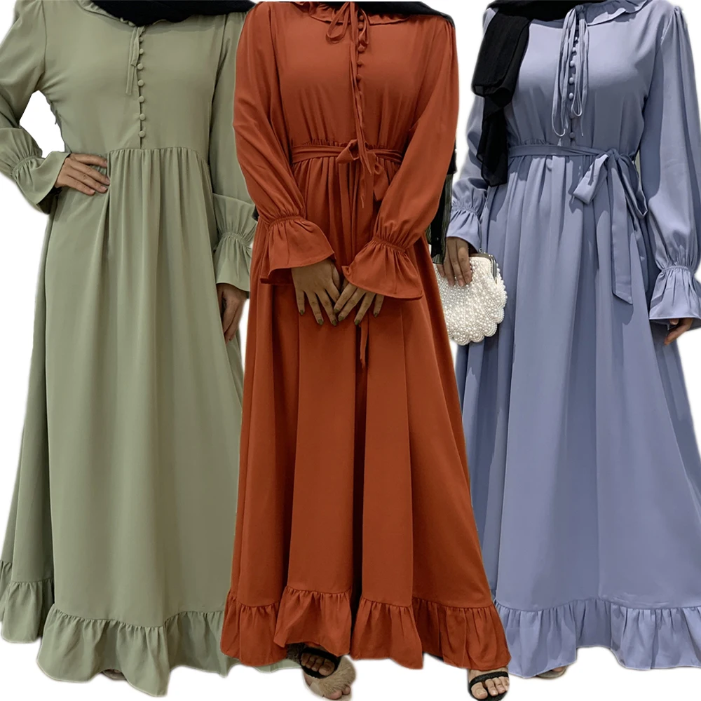 Длинное платье Abaya в турецком стиле для мусульманской женщины, макси-платье с оборками, Рамадан, арабское платье, Средний Восток, исламский халат, Новинка
Длинное платье Abaya в турецком стиле для мусульманской женщины, макси-платье с оборками, Рамадан, арабское платье, Средний Восток, исламский халат, Новинка