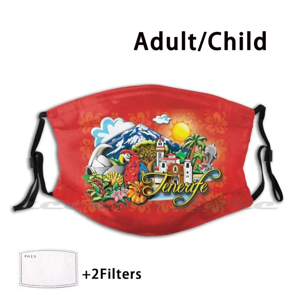 Tenerife Tiede Red Spice Famous Lovely Day Design Mask Adult Child Washable Pm2.5 Filter Logo Creativity Spain Canary Islands
Tenerife Tiede Red Spice Famous Lovely Day Design Mask Adult Child Washable Pm2.5 Filter Logo Creativity Spain Canary Islands