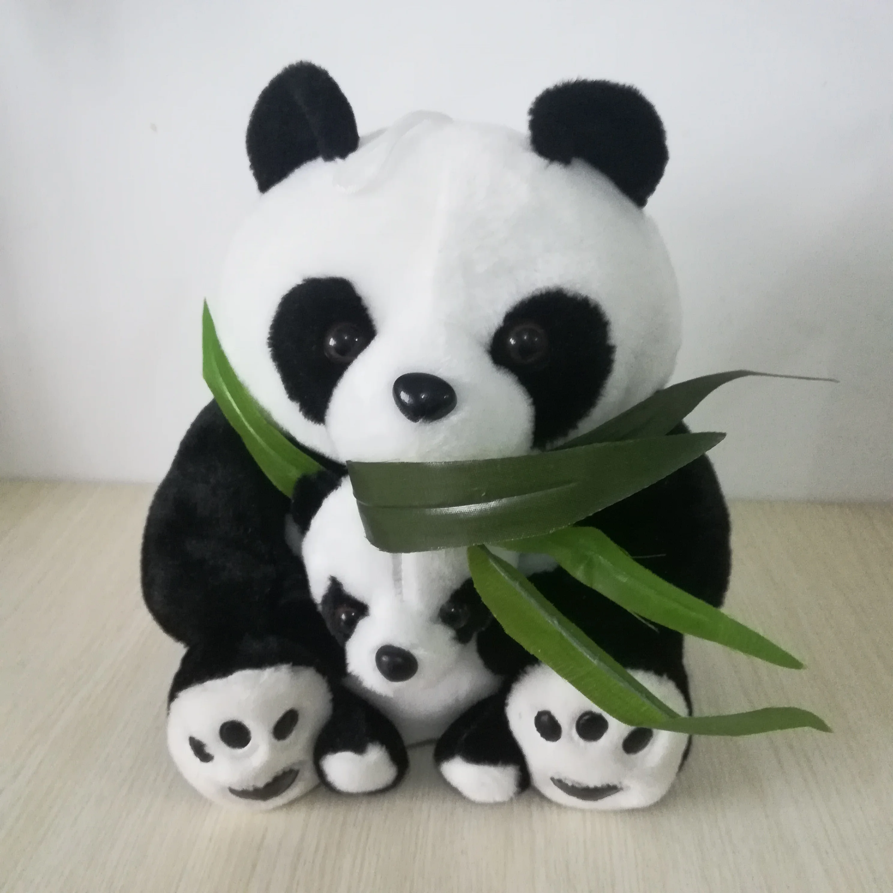about 23cm lovely panda with bamboo plush toy hug baby panda soft doll toy birthday gift s2024
about 23cm lovely panda with bamboo plush toy hug baby panda soft doll toy birthday gift s2024