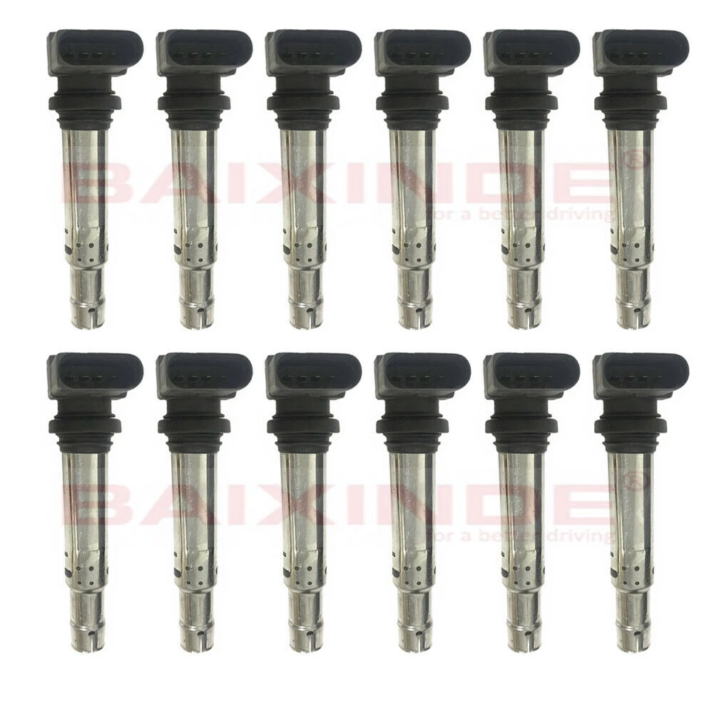 Set of 12 Ignition Coils For 2011-2018 Audi A8 07P905715 7P905715 ZSE138 C-973
Set of 12 Ignition Coils For 2011-2018 Audi A8 07P905715 7P905715 ZSE138 C-973