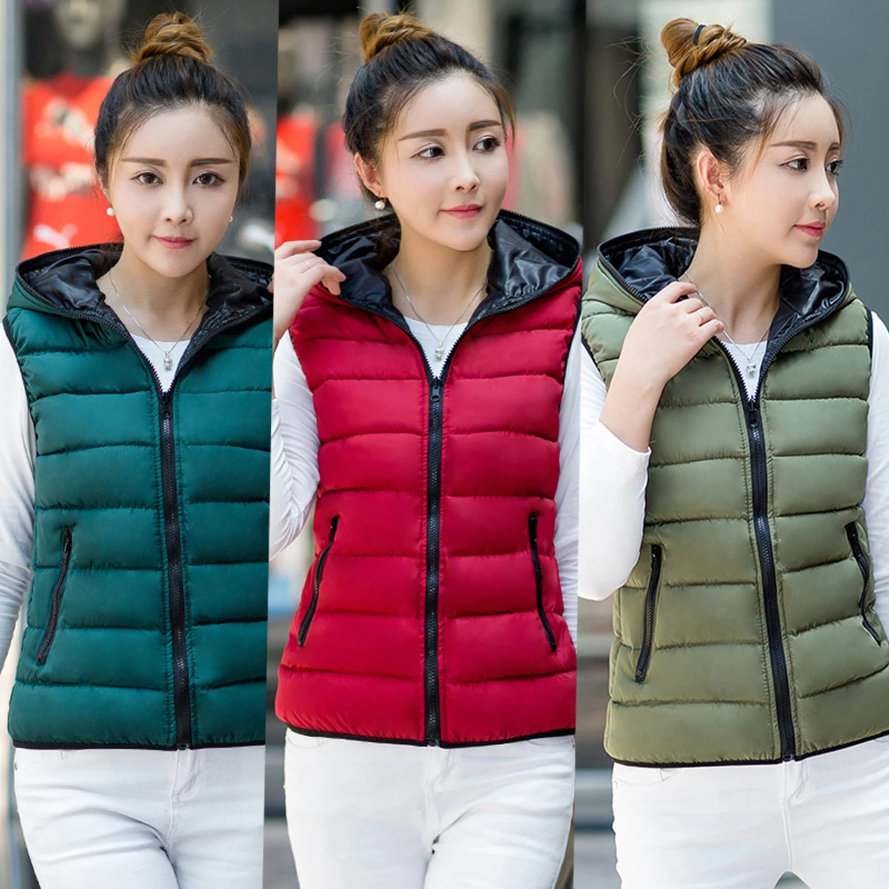 plus size vest women hooded winter waistcoat Two-sided vest both sides wear solid vest coat waistcoat sleeveless jacket 4xl
plus size vest women hooded winter waistcoat Two-sided vest both sides wear solid vest coat waistcoat sleeveless jacket 4xl