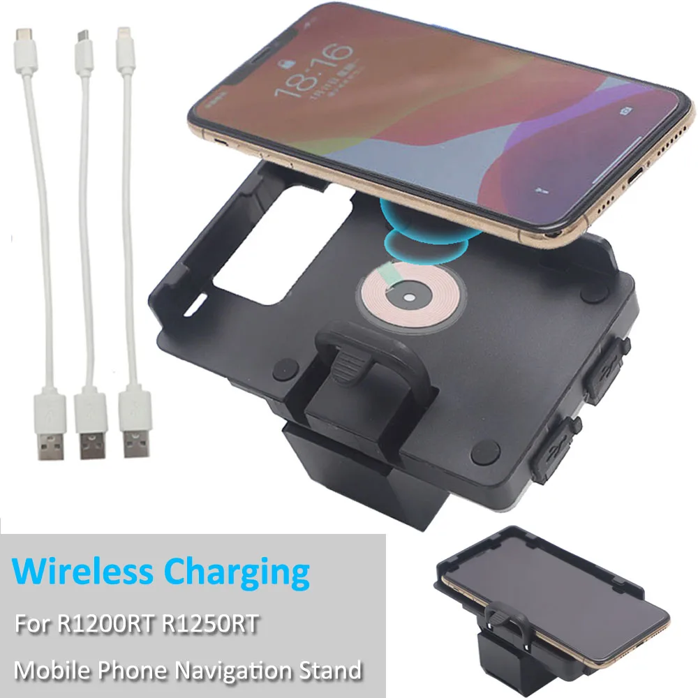 Suitable For BMW R1200RT R1250RT GPS Navigator USB Charger Mobile Phone Navigation Bracket 2 In 1 Fast Wireless Charging
Suitable For BMW R1200RT R1250RT GPS Navigator USB Charger Mobile Phone Navigation Bracket 2 In 1 Fast Wireless Charging