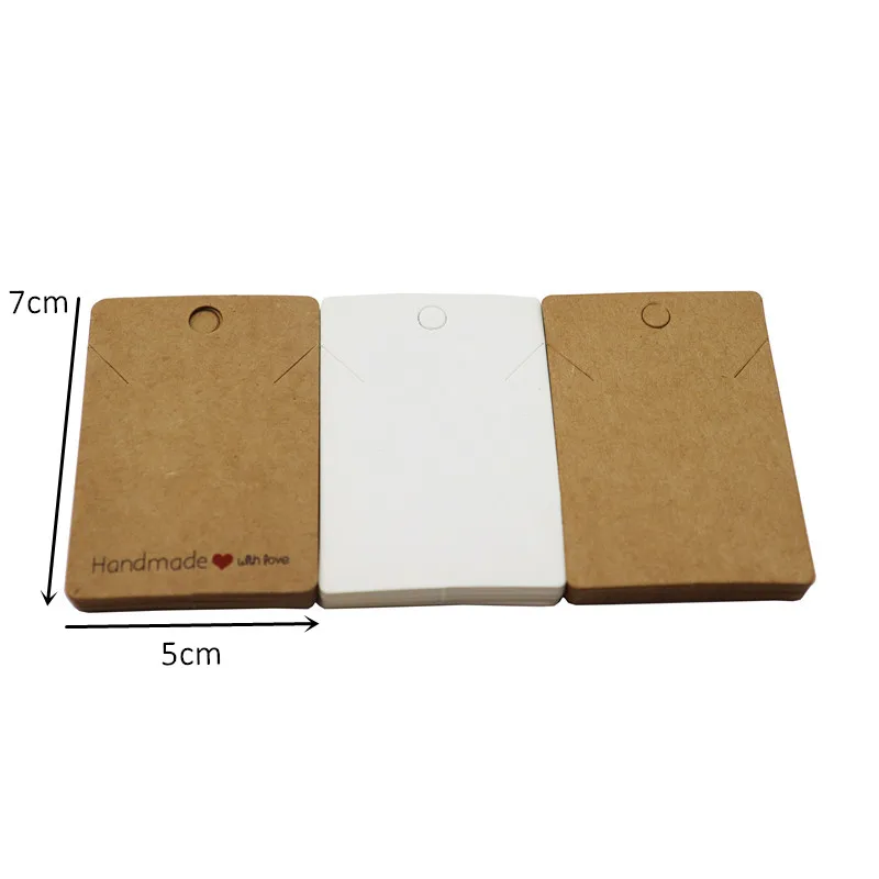 200Pcs/lot 7x5cm Kraft Jewelry Cards Paper Jewelry Card Necklace Display Packaging Card Tags
200Pcs/lot 7x5cm Kraft Jewelry Cards Paper Jewelry Card Necklace Display Packaging Card Tags