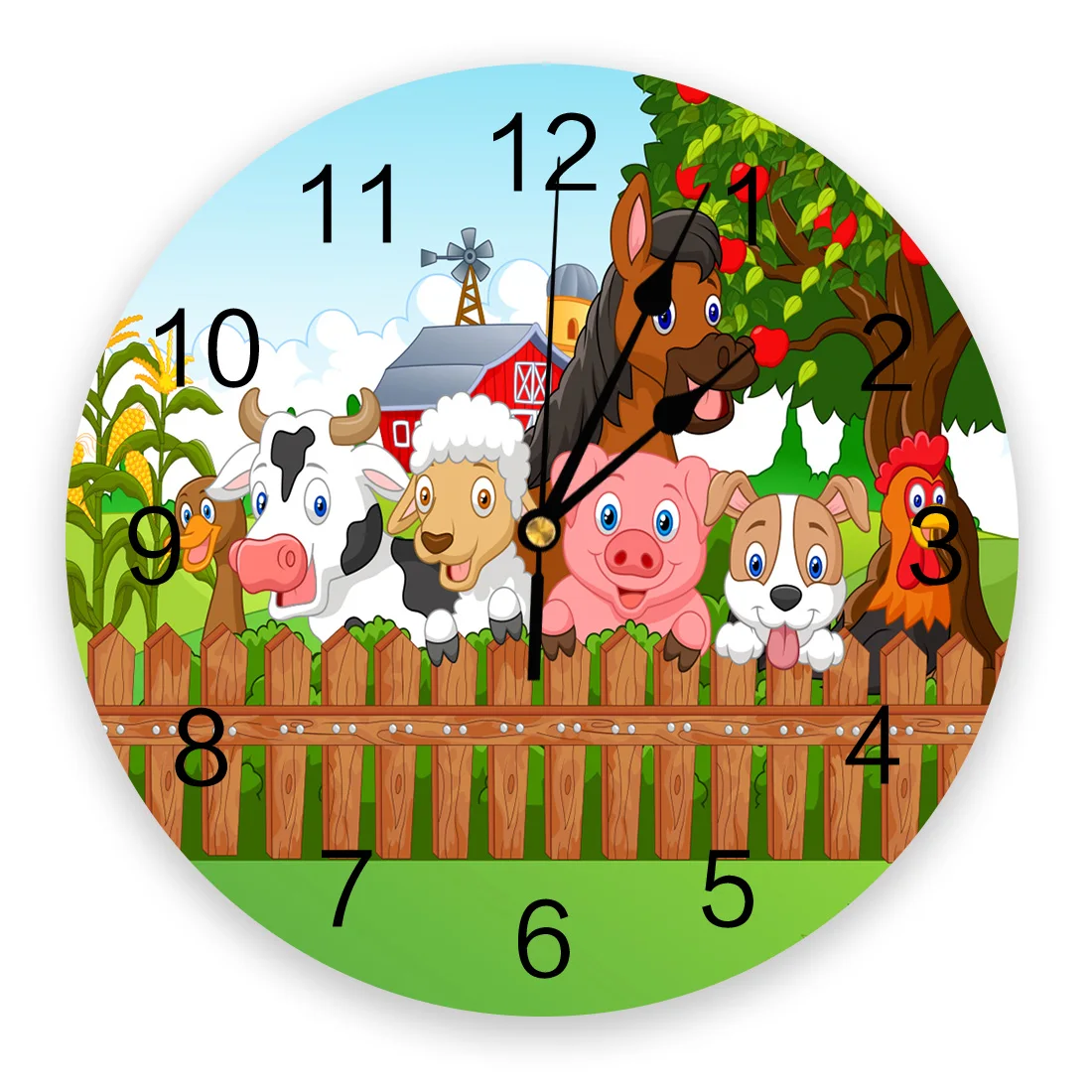 Cartoon Animals Zoo Wall Clock For Home Decoration Living Room Quartz Needle Hanging Watch Modern Kitchen Clock
Cartoon Animals Zoo Wall Clock For Home Decoration Living Room Quartz Needle Hanging Watch Modern Kitchen Clock