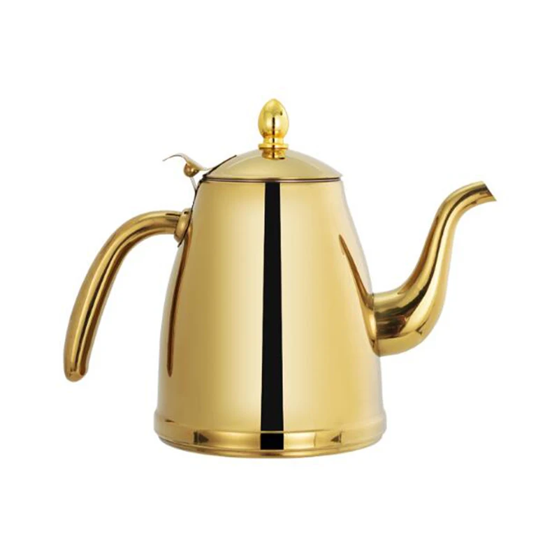 Brand New Stainless Steel Tea Pot Coffee Pot With Filter Hotel Restaurant Induction Cooker Tea Kettle Water Pot 1L/1.5L
Brand New Stainless Steel Tea Pot Coffee Pot With Filter Hotel Restaurant Induction Cooker Tea Kettle Water Pot 1L/1.5L