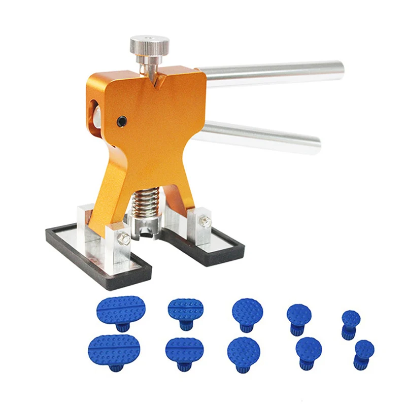 Universal Automotive Paintless Car Body Dent Removal Tool Auto Puller Repair Dent Lifter Tools with 10pc Tabs Accessories
Universal Automotive Paintless Car Body Dent Removal Tool Auto Puller Repair Dent Lifter Tools with 10pc Tabs Accessories