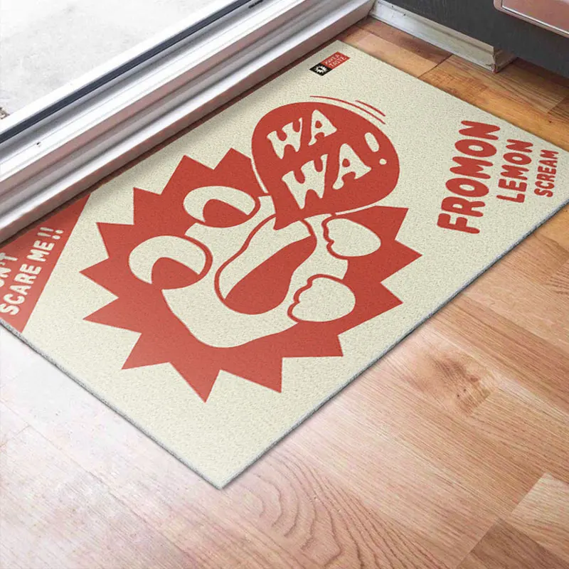 Retro Funny PVC Silk Loop Mat Entrance Door Anti-slip Dust-proof Door Mat Carpet Hallway Living Room Bath Rugs Custom Mat Pads
Retro Funny PVC Silk Loop Mat Entrance Door Anti-slip Dust-proof Door Mat Carpet Hallway Living Room Bath Rugs Custom Mat Pads