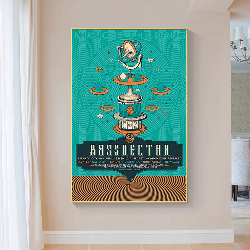 SP150 Silk Cloth Wall Poster New Bassnectar Custom Hot DJ Music Art Home Decoration Gift
SP150 Silk Cloth Wall Poster New Bassnectar Custom Hot DJ Music Art Home Decoration Gift