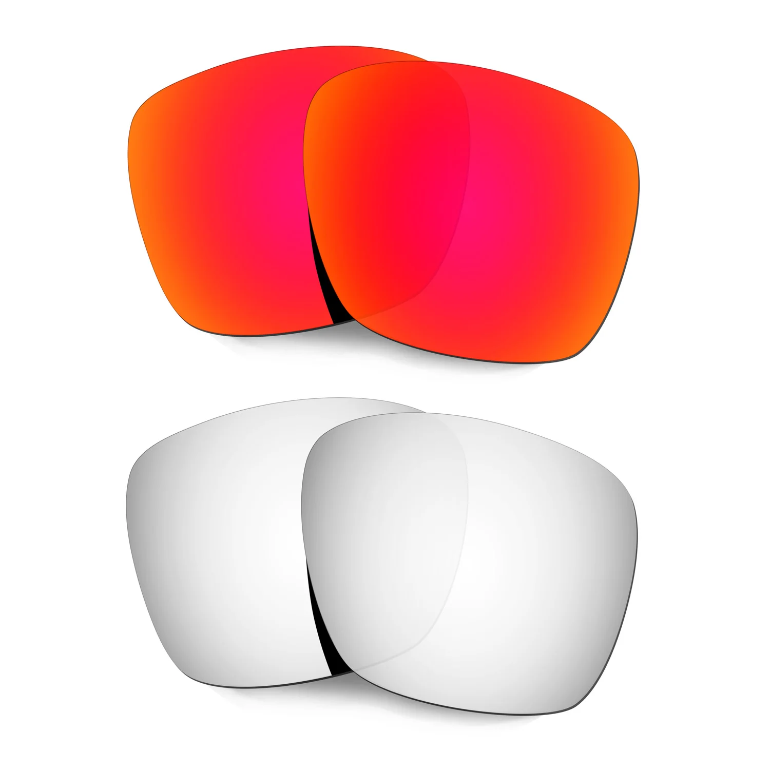 HKUCO Polarized Replacement Lenses For TwoFace XL Sunglasses Red/Silver 2 Pairs
HKUCO Polarized Replacement Lenses For TwoFace XL Sunglasses Red/Silver 2 Pairs