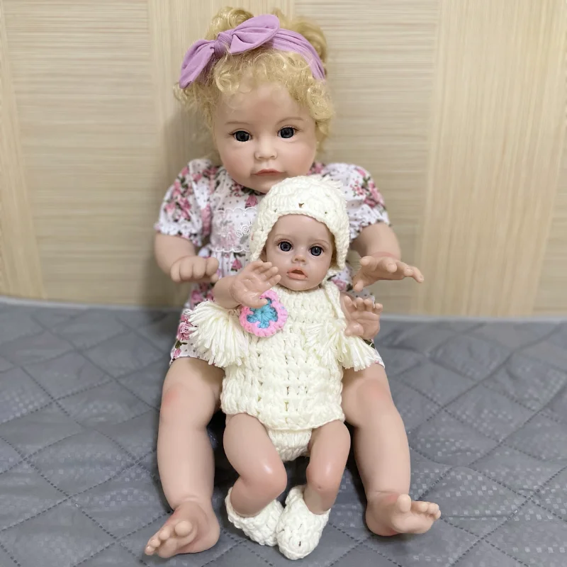 22 Inch Reborn Baby Dolls Princess SueSue Painted Finished Lovely Girls Realistic Reborn Toddler Girl Rooted Hair Toy for Girls
22 Inch Reborn Baby Dolls Princess SueSue Painted Finished Lovely Girls Realistic Reborn Toddler Girl Rooted Hair Toy for Girls