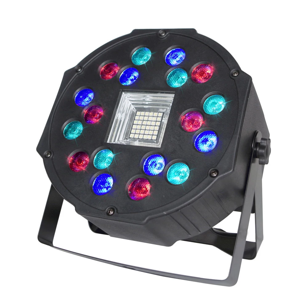 Плоский светодиодный RGB прожектор для дискотеки 18 Х0, 75 Вт с белым светодиодом 36 Х0, 5 Вт
Плоский светодиодный RGB прожектор для дискотеки 18 Х0, 75 Вт с белым светодиодом 36 Х0, 5 Вт