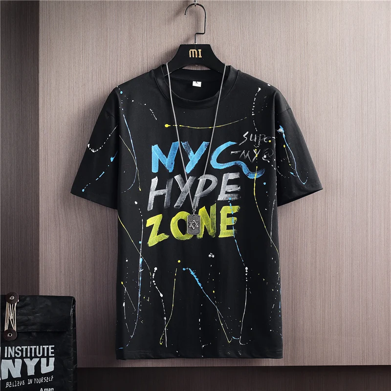 2021 New Summer Fashion Style Tshirt Men Loose Casual Popular Logo T-shirt Male O-neck Half Sleeve T-shirt Youth Dropshipping
2021 New Summer Fashion Style Tshirt Men Loose Casual Popular Logo T-shirt Male O-neck Half Sleeve T-shirt Youth Dropshipping