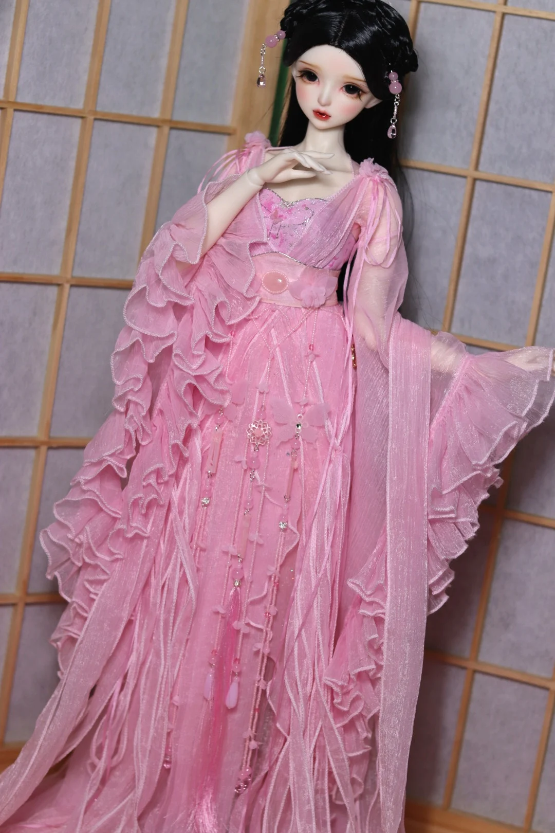 1/4 1/3 весы BJD одежда древний костюм Hanfu Fairy Dress комплект одежды для BJD/SD MSD SD13 аксессуары для кукол Big Girl C1088
1/4 1/3 весы BJD одежда древний костюм Hanfu Fairy Dress комплект одежды для BJD/SD MSD SD13 аксессуары для кукол Big Girl C1088