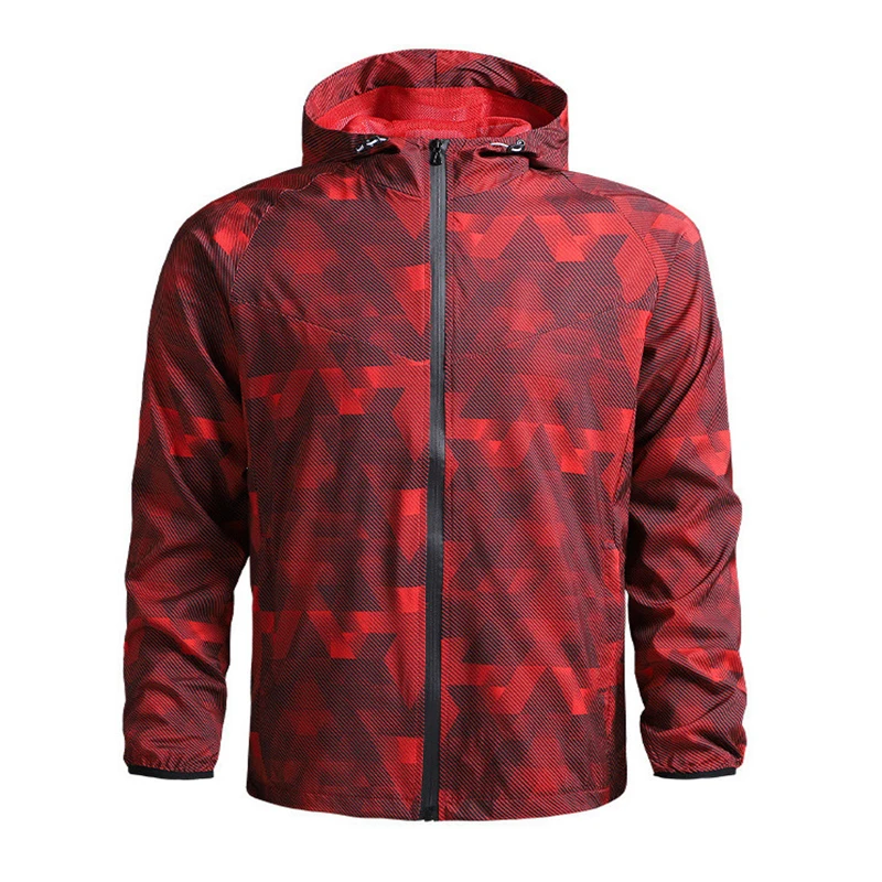 New Men's Windbreaker Summer Sun Protection Jacket Hooded Sports Jacket Men Outdoor Waterproof Coats Casual Breathable Top
New Men's Windbreaker Summer Sun Protection Jacket Hooded Sports Jacket Men Outdoor Waterproof Coats Casual Breathable Top