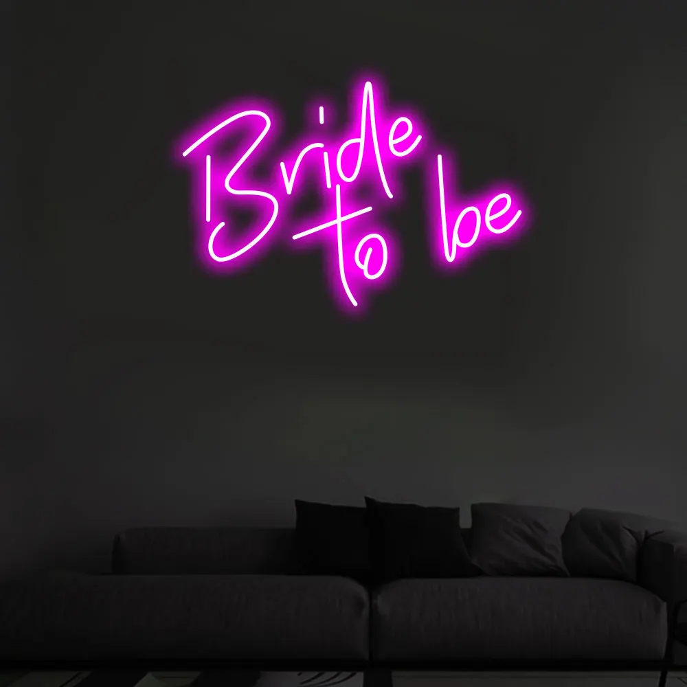 "Bride To Be" Led Neon Light Home Decoration 12V Dimmer Clear Acrylic Wall Decor
"Bride To Be" Led Neon Light Home Decoration 12V Dimmer Clear Acrylic Wall Decor