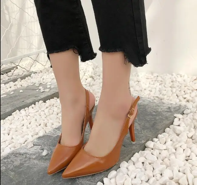Fashion Women Shoes Pointed Toe Pumps ladies Dress Shoes High Heels Boat Shoes summer autumn Wedding Shoes black Sandals
Fashion Women Shoes Pointed Toe Pumps ladies Dress Shoes High Heels Boat Shoes summer autumn Wedding Shoes black Sandals