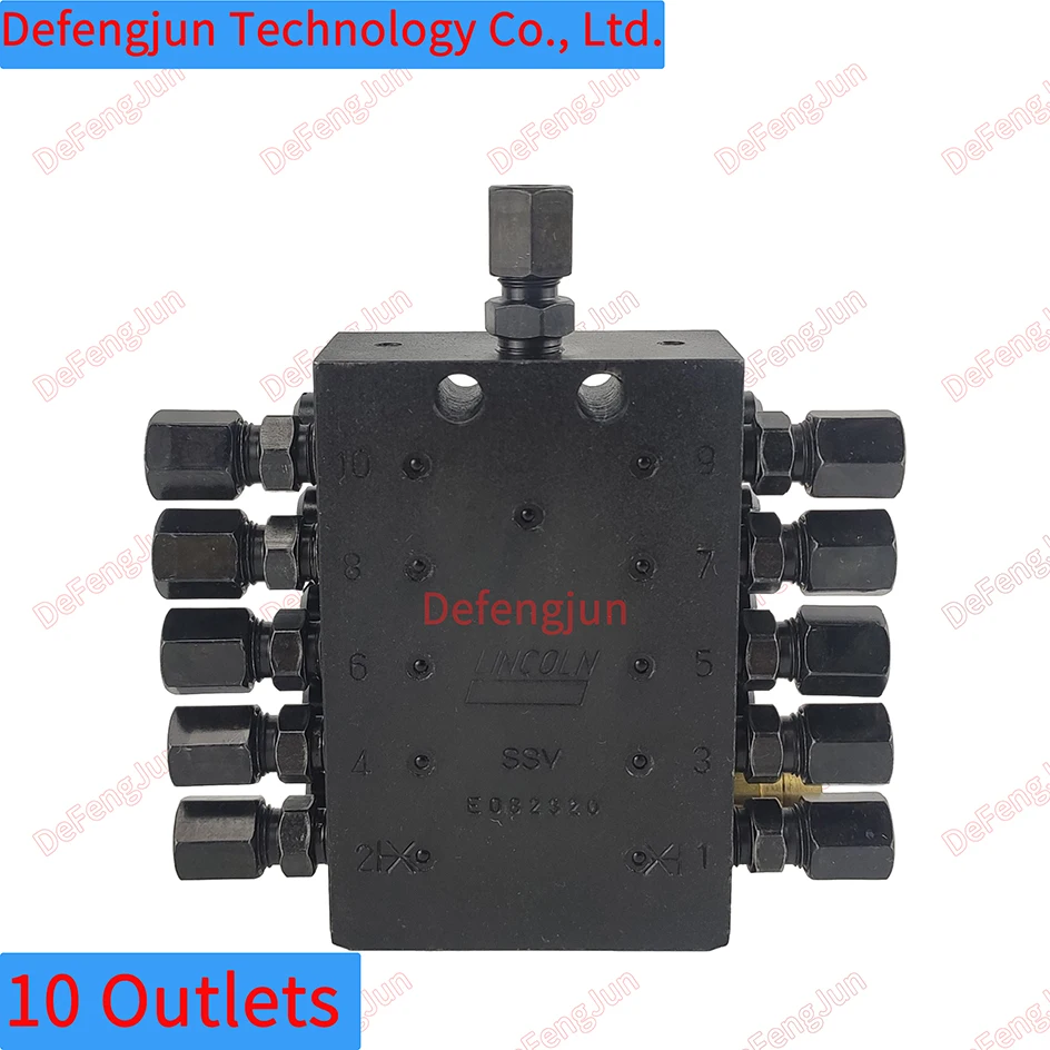 SSV Series Grease Progressive Distributor Blocks Sections For Grease Lubrication System 10 Outlets
SSV Series Grease Progressive Distributor Blocks Sections For Grease Lubrication System 10 Outlets