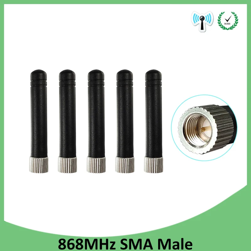 GRANDWISDOM 868mhz antenna 3dbi sma male 915mhz lora antene pbx iot module lorawan signal receiver antena
GRANDWISDOM 868mhz antenna 3dbi sma male 915mhz lora antene pbx iot module lorawan signal receiver antena