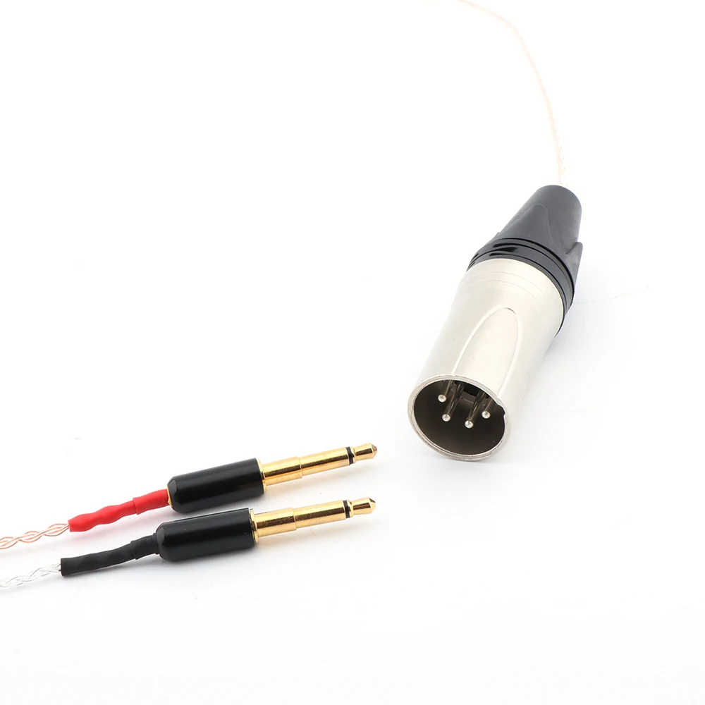 High Quality 4Pin XLR Balanced Upgrade Cable for Meze 99 Classics T1P T5P t1 d8000 MDR-Z7 D600 D7100 Headphone Handmade
High Quality 4Pin XLR Balanced Upgrade Cable for Meze 99 Classics T1P T5P t1 d8000 MDR-Z7 D600 D7100 Headphone Handmade