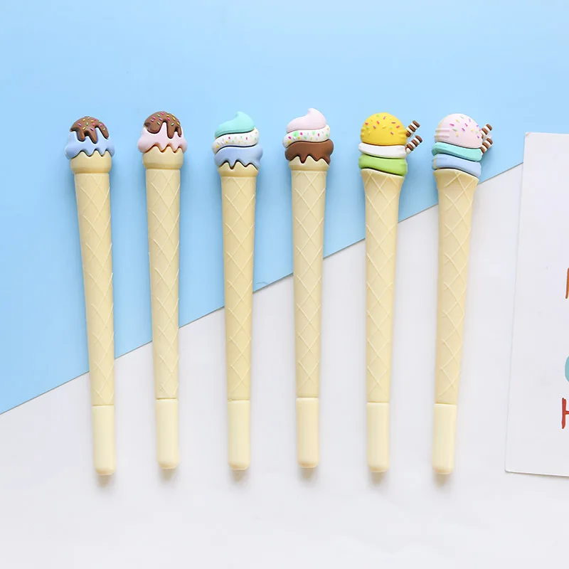 36PCS New Cute Ice Cream Gel Pens Replaceable Blue Core Student Office Stationery Pen Kawaii School Supplies
36PCS New Cute Ice Cream Gel Pens Replaceable Blue Core Student Office Stationery Pen Kawaii School Supplies