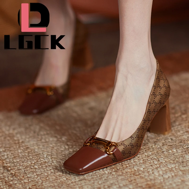 Spring Summer New Simple Elegant High Heels Womens Shoes Woman Fashion Thick Heel Shallow Mouth Square Head High-heeled Shoes
Spring Summer New Simple Elegant High Heels Womens Shoes Woman Fashion Thick Heel Shallow Mouth Square Head High-heeled Shoes