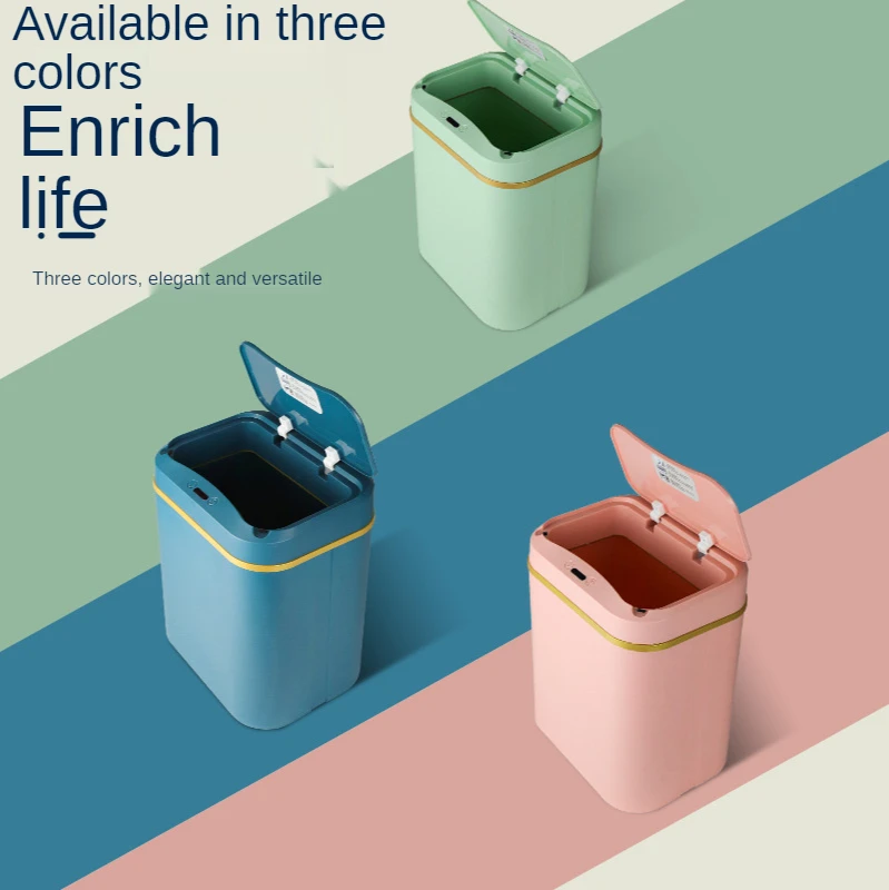 12L Smart Sensor Trash Can Large-Capacity Household Smart Trash Can Kitchen Bathroom Automatic Sensor Trash Can Cleaning Tool
12L Smart Sensor Trash Can Large-Capacity Household Smart Trash Can Kitchen Bathroom Automatic Sensor Trash Can Cleaning Tool