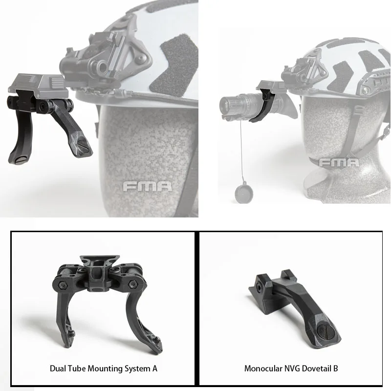 FMA Nylon J Arm Mount Bracket NVG Bridge Mount for Dummy AN/PVS14 Single or Dual Night Vision Model TB1425-A/B
FMA Nylon J Arm Mount Bracket NVG Bridge Mount for Dummy AN/PVS14 Single or Dual Night Vision Model TB1425-A/B