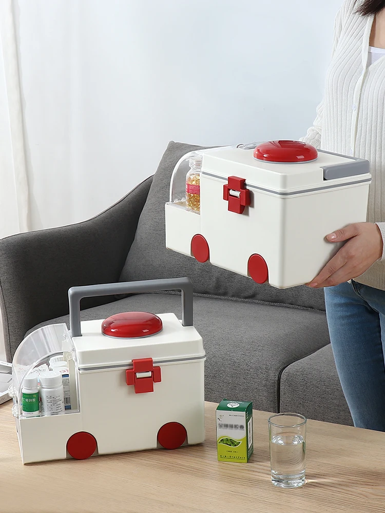 Creative large-capacity multi-layer medicine box, a full set of emergency medical care and medical care
Creative large-capacity multi-layer medicine box, a full set of emergency medical care and medical care