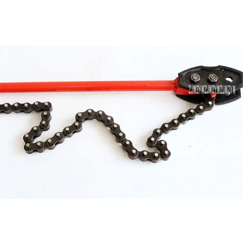 900mm /1000mm /1200mm Chain Type Pipe Pliers Hand Tool Pliers 45 # Steel Chain Plier For Pipeline repair Chain Pipe Wrenches
900mm /1000mm /1200mm Chain Type Pipe Pliers Hand Tool Pliers 45 # Steel Chain Plier For Pipeline repair Chain Pipe Wrenches