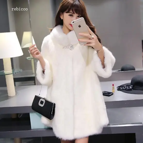 new fur mink female models with long hat coat Korean fashion temperament high-end fur coat
new fur mink female models with long hat coat Korean fashion temperament high-end fur coat