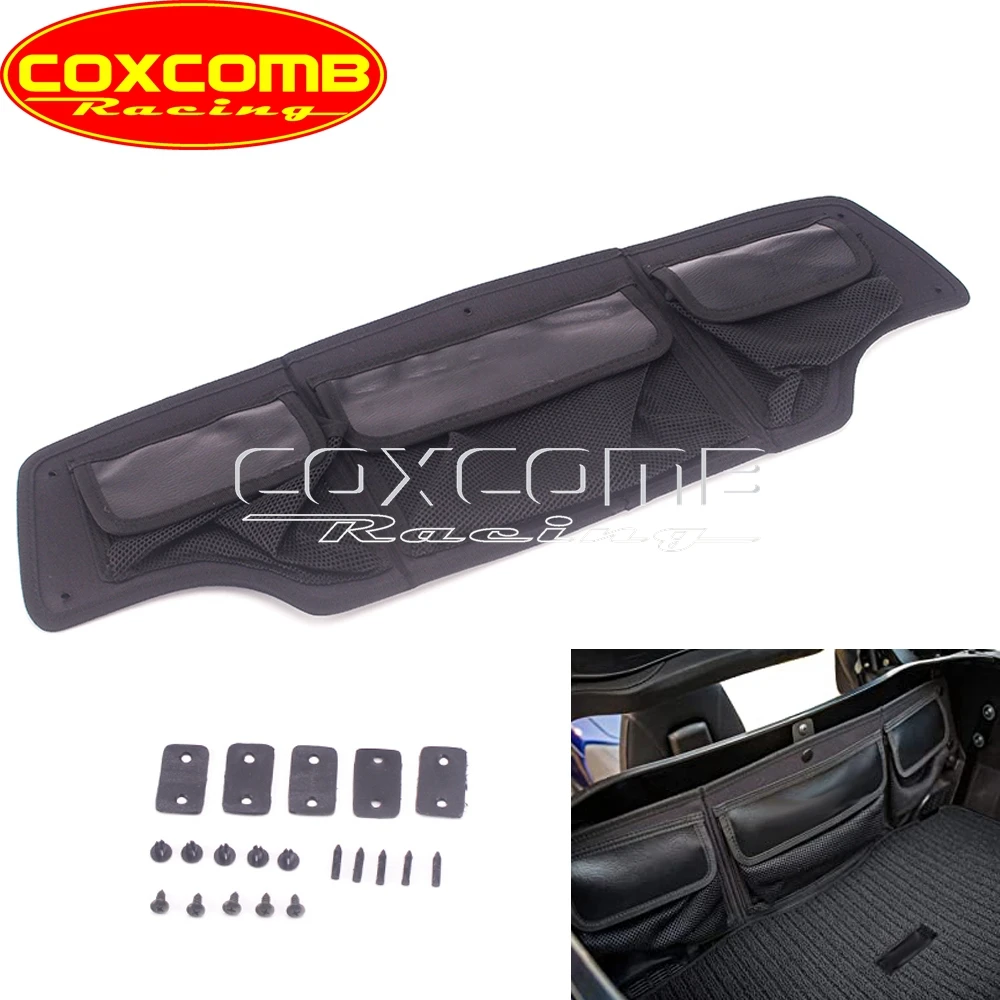 08L78-MKC-A00 Rear Seat Trunk Organizer Storage Bags Mesh Cargo Trunk Pocket For Honda Goldwing GL1800 Tour DCT Airbag 2018-up
08L78-MKC-A00 Rear Seat Trunk Organizer Storage Bags Mesh Cargo Trunk Pocket For Honda Goldwing GL1800 Tour DCT Airbag 2018-up