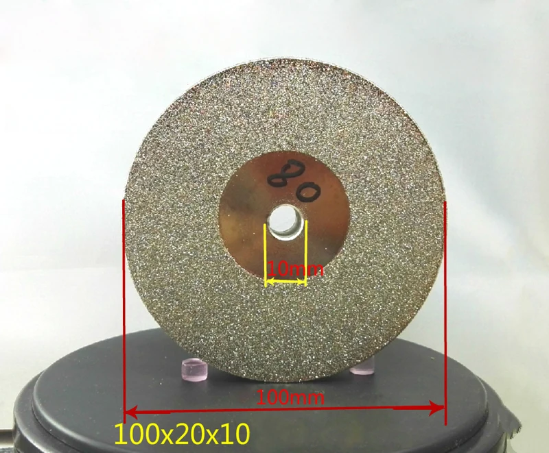 4-дюймовый алмазный шлифовальный круг 100x20x10 мм с отверстием из вольфрамовой стали, стекла, драгоценного камня, сплава, керамические параллельные полировальные круги
4-дюймовый алмазный шлифовальный круг 100x20x10 мм с отверстием из вольфрамовой стали, стекла, драгоценного камня, сплава, керамические параллельные полировальные круги