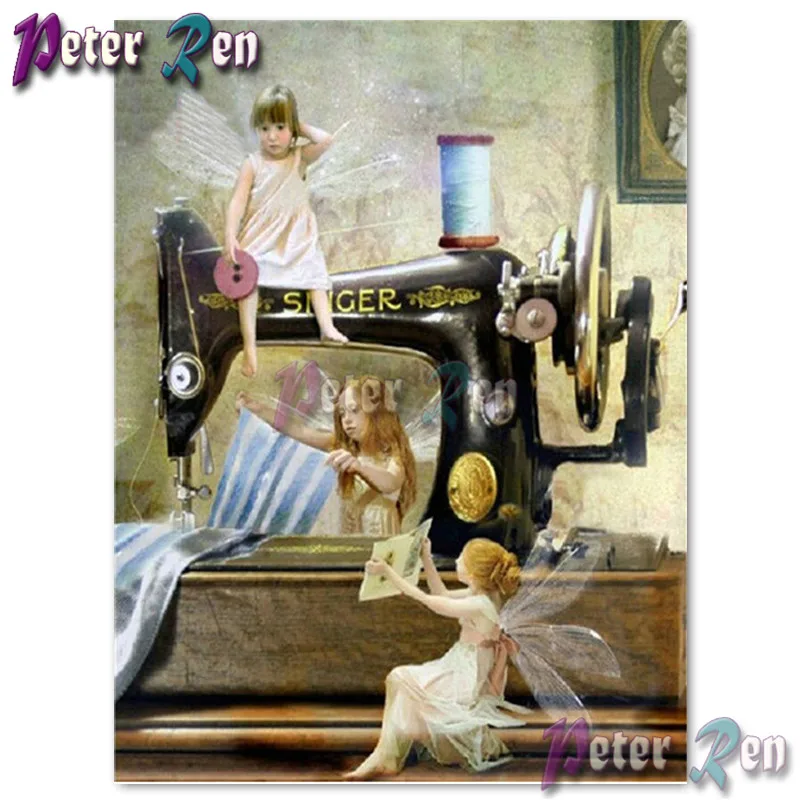 Fairy tale dreamland Diamond Painting Embroider Girl sewing machine Square round Mosaic Cross stitch Rhinestone home decoration
Fairy tale dreamland Diamond Painting Embroider Girl sewing machine Square round Mosaic Cross stitch Rhinestone home decoration
