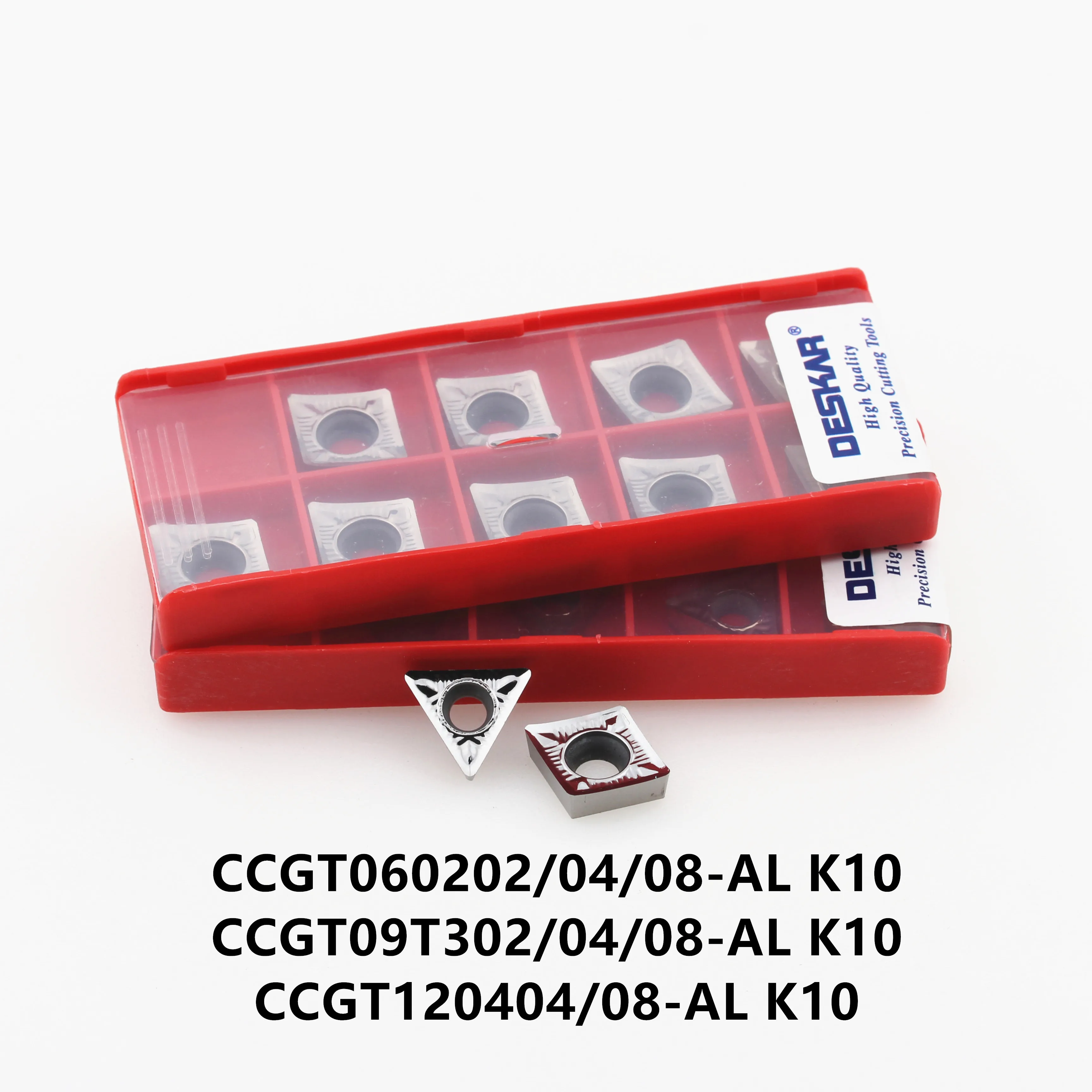 10PCS DESKAR CCGT060204 02 08 CCGT 09T304 CCGT09 CCGT120404 AL K10 Aluminum Blade CNC Lathe Turning Tools Copper Cutter Tool
10PCS DESKAR CCGT060204 02 08 CCGT 09T304 CCGT09 CCGT120404 AL K10 Aluminum Blade CNC Lathe Turning Tools Copper Cutter Tool