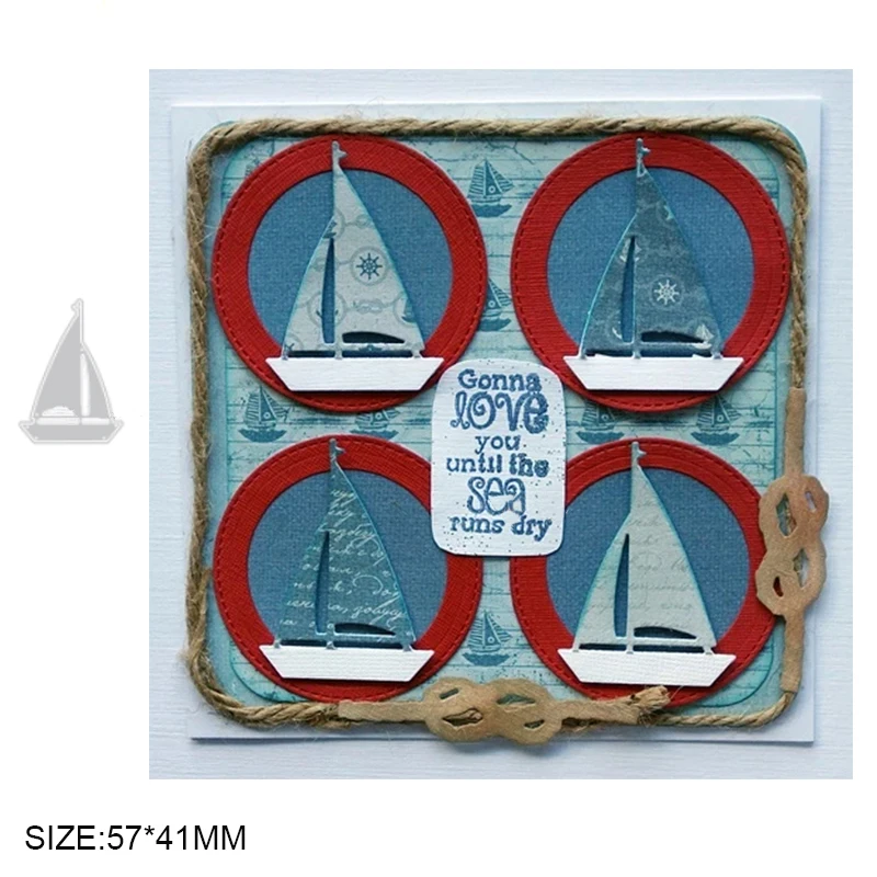 New Metal Cutting Stamps and Dies For 2024 Diy Scropbooking Sea Boat Embossing Stencils Photo Album Handmade Cards Paper Crafts
New Metal Cutting Stamps and Dies For 2024 Diy Scropbooking Sea Boat Embossing Stencils Photo Album Handmade Cards Paper Crafts