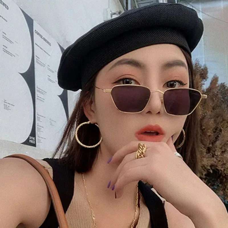 Vintage Small Square Sunglasses Women Metal Frame Fishing Glasses Gold Tea Eyewear Lentes De Sol Hombre Okulary UV400
Vintage Small Square Sunglasses Women Metal Frame Fishing Glasses Gold Tea Eyewear Lentes De Sol Hombre Okulary UV400