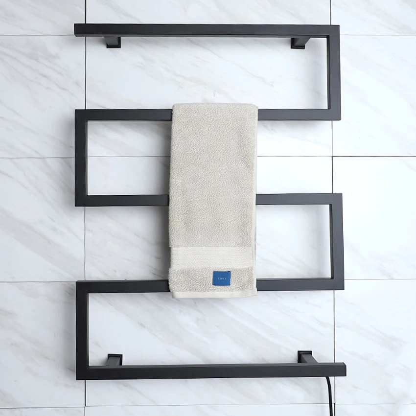 Bow shaped Electric bath towel warmer 304 stainless steel shower room heated towel warmer rack can be timing/temperature control
Bow shaped Electric bath towel warmer 304 stainless steel shower room heated towel warmer rack can be timing/temperature control