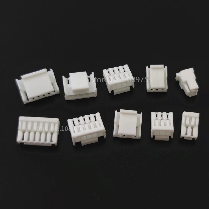 20PCS GH1.25 1.25mm Plastic Shell With Lock Plug Connector For GH 1.25 Pin Header Socket 2P 3P 4P 5P 6P
20PCS GH1.25 1.25mm Plastic Shell With Lock Plug Connector For GH 1.25 Pin Header Socket 2P 3P 4P 5P 6P