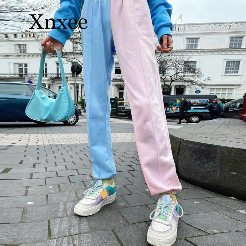 Spring Neon Tie Dye Joggers High Waist Long Baggy Pants Women Sweatpants Loose Trousers 2020 Autumn Streetwear Clothes Pink
Spring Neon Tie Dye Joggers High Waist Long Baggy Pants Women Sweatpants Loose Trousers 2020 Autumn Streetwear Clothes Pink