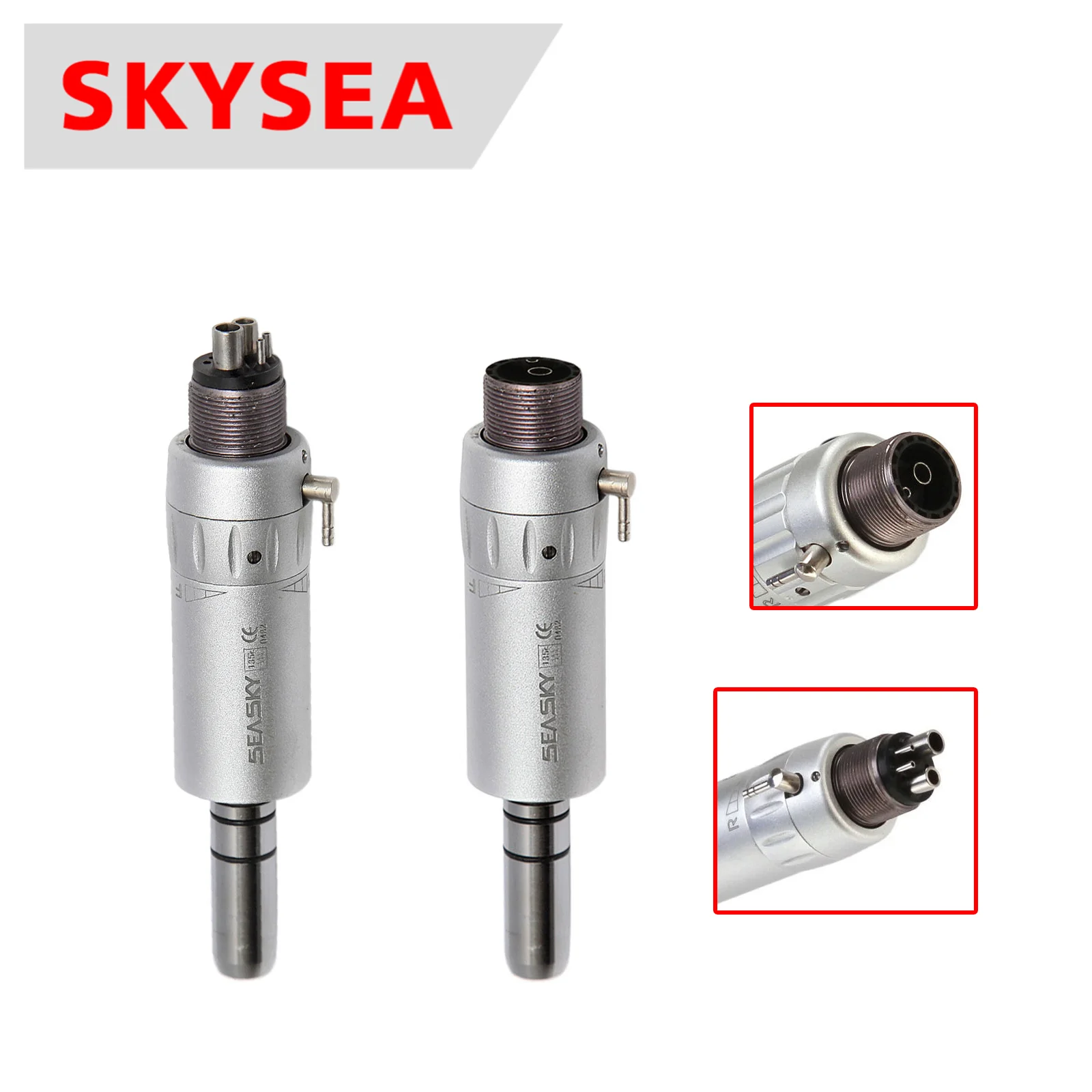 SEASKY Dental Low Slow Speed Handpiece Air Motor E-type 4/2 Hole for contra angle handpiece free shipping
SEASKY Dental Low Slow Speed Handpiece Air Motor E-type 4/2 Hole for contra angle handpiece free shipping