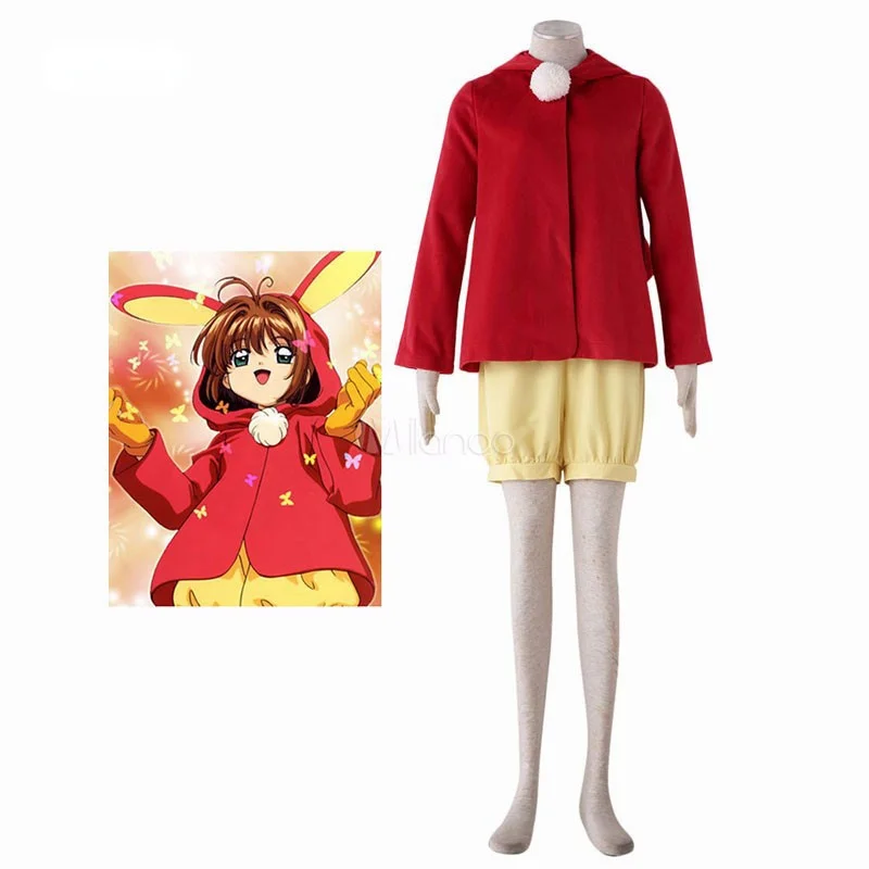 New Fashion Cardcaptor Sakura Kinomoto Sakura Halloween Cosplay Costume Moe Rabbit Ear Version
New Fashion Cardcaptor Sakura Kinomoto Sakura Halloween Cosplay Costume Moe Rabbit Ear Version