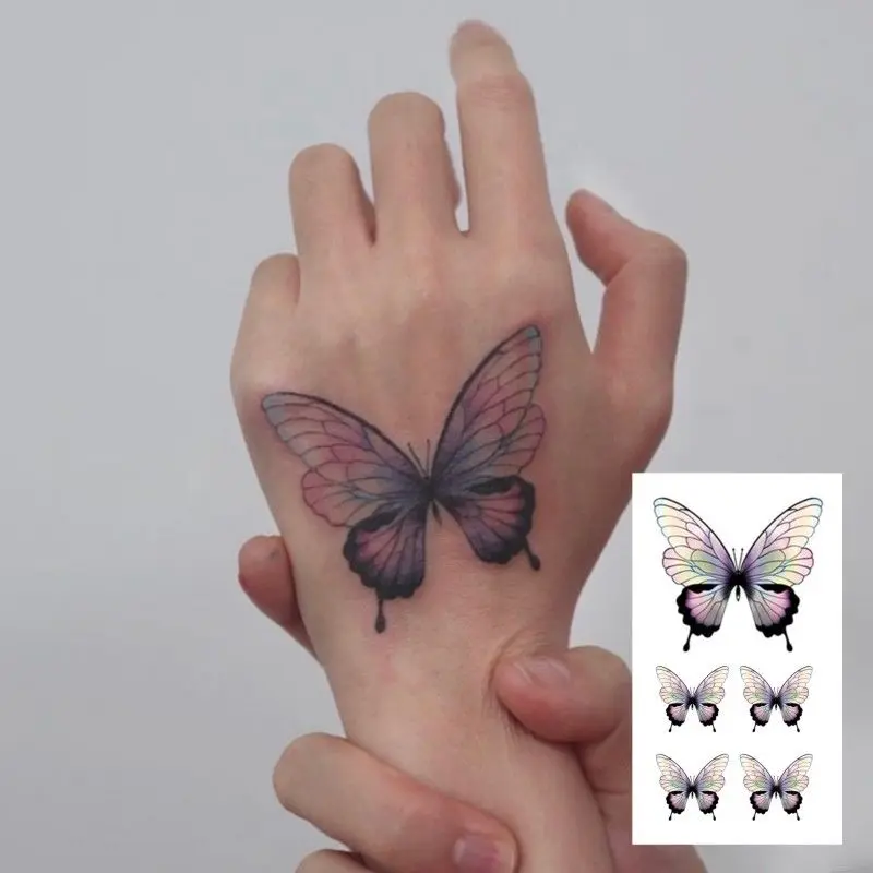 3D Dark Butterfly Temporary Tattoo on Hand Stickers Men and Women Waterproof Long Lasting Sexy Body Art Chest Arm Tattoo Sticker
3D Dark Butterfly Temporary Tattoo on Hand Stickers Men and Women Waterproof Long Lasting Sexy Body Art Chest Arm Tattoo Sticker