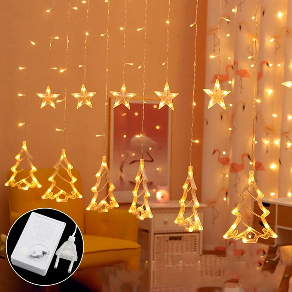 Christmas LED Deer Curtain Lamp String Lights Shiny Garland Ornaments Indoor Outdoor Decoration For Wedding Birthday Party
Christmas LED Deer Curtain Lamp String Lights Shiny Garland Ornaments Indoor Outdoor Decoration For Wedding Birthday Party