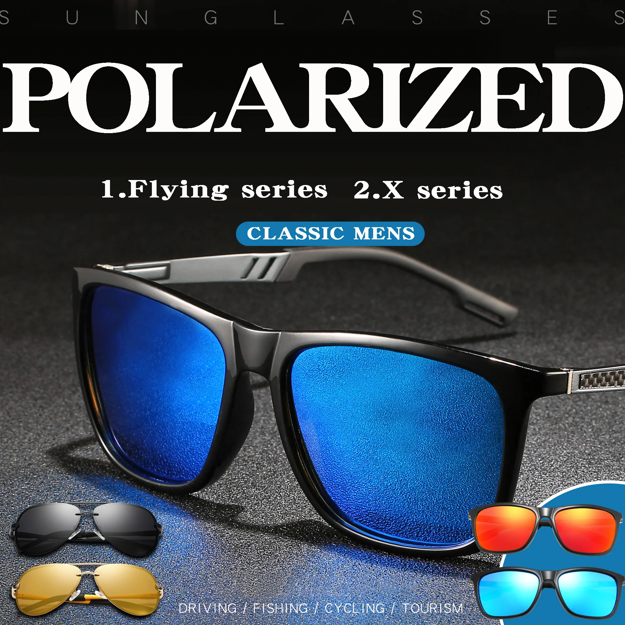 Seibertron New Polarized Glasses Men Fishing Glasses Sun Goggles Camping Hiking Driving Eyewear Sport Sunglasses
Seibertron New Polarized Glasses Men Fishing Glasses Sun Goggles Camping Hiking Driving Eyewear Sport Sunglasses