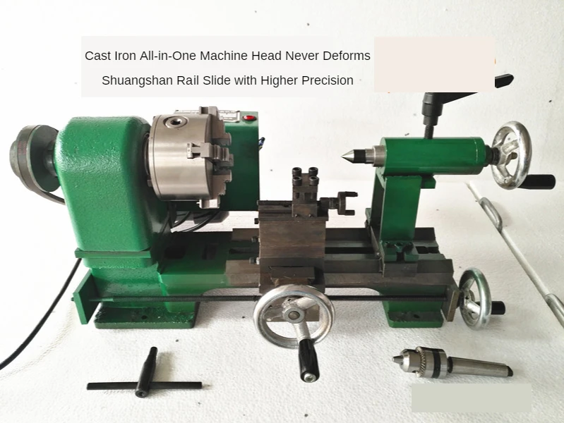 CJ06 350W AC220V 5-level speed regulation Micro-meter lathemetal metal lathedesktop lathepersonal home DIY research lathe
CJ06 350W AC220V 5-level speed regulation Micro-meter lathemetal metal lathedesktop lathepersonal home DIY research lathe