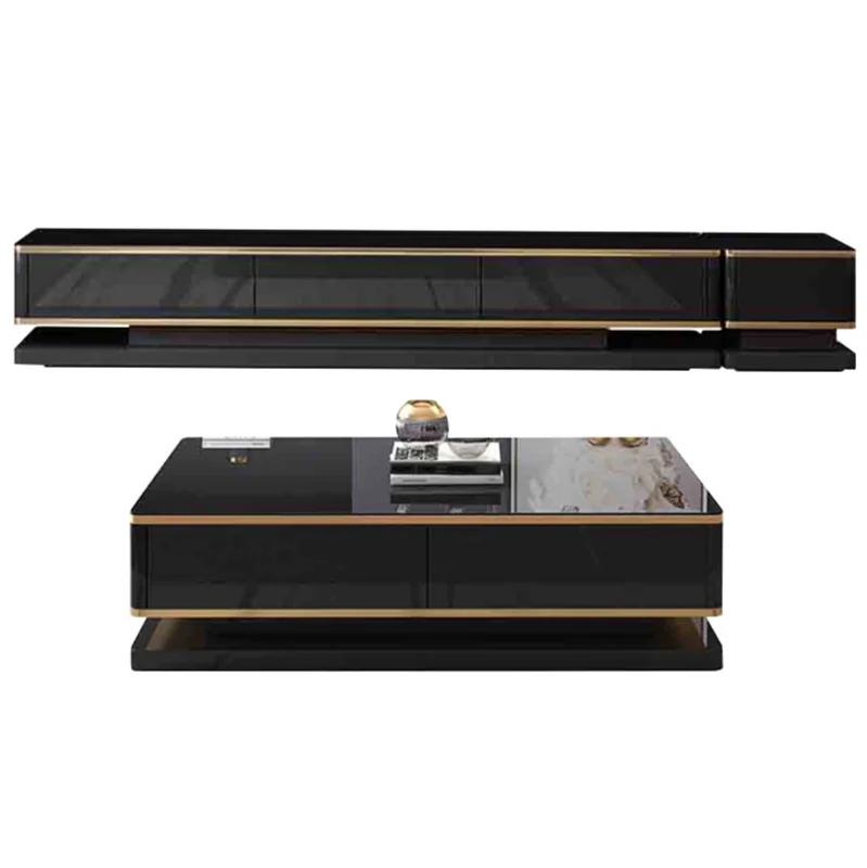 Rock marble TV cabinet tea table small house combination modern simple living room furniture
Rock marble TV cabinet tea table small house combination modern simple living room furniture