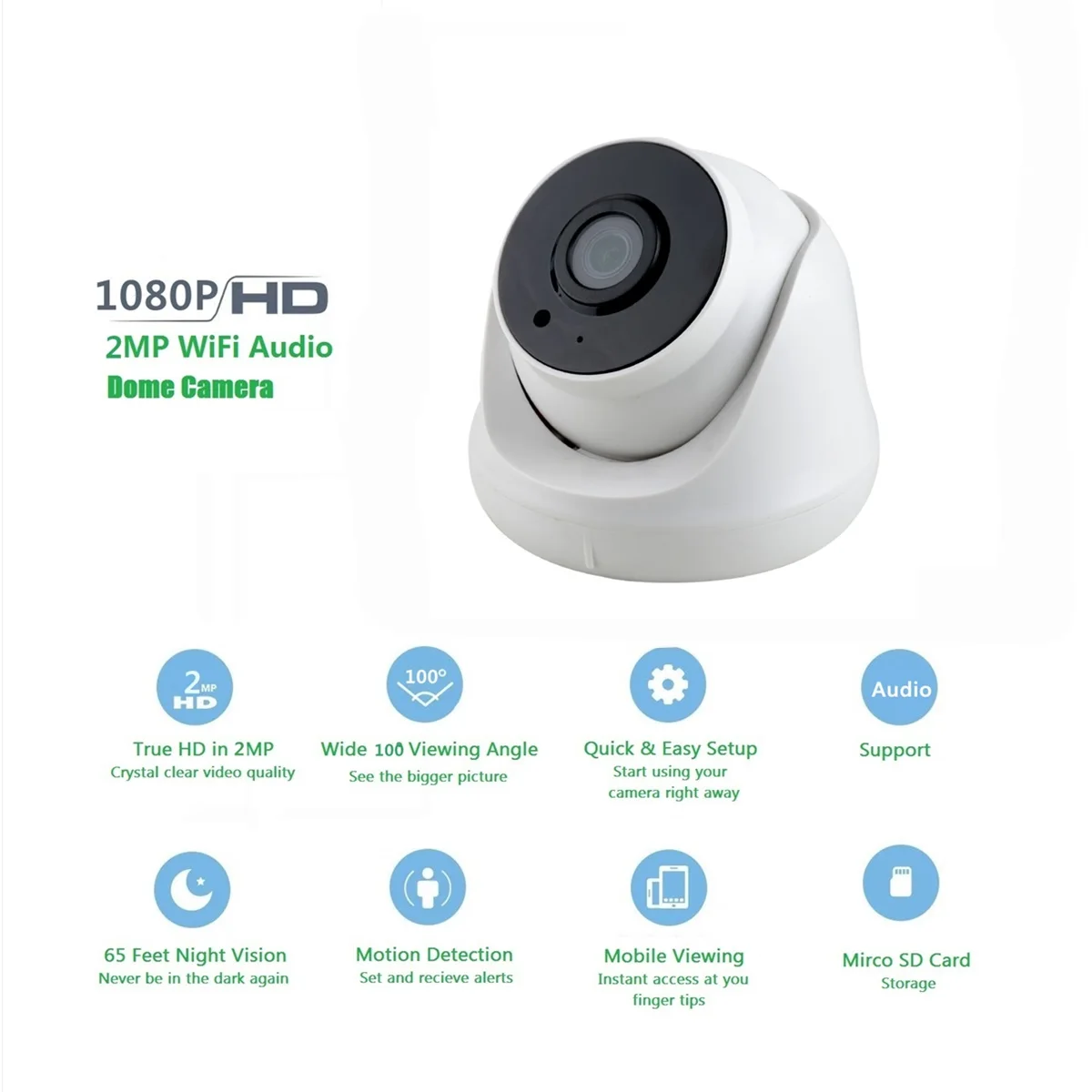 Купольная камера с WiFi 1080P домашняя аудио SD слот IP камера 2.0MP Full HD камера для домашней безопасности Беспроводной наблюдения CCTV Cam
Купольная камера с WiFi 1080P домашняя аудио SD слот IP камера 2.0MP Full HD камера для домашней безопасности Беспроводной наблюдения CCTV Cam