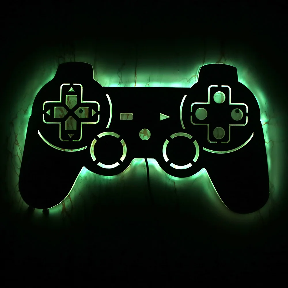 Video Gamepad Controller Mirror Gamers With Led Light Cool Game Home Decoration Accessories Playstation Joystick Modern Bedroom
Video Gamepad Controller Mirror Gamers With Led Light Cool Game Home Decoration Accessories Playstation Joystick Modern Bedroom