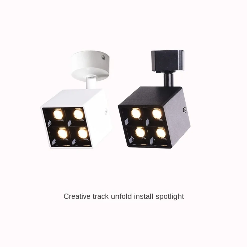 10pcs Square Track Spotlight 8w Guide Rail Spotlight Household Non Main Lamp Surface Mounted Downlight
10pcs Square Track Spotlight 8w Guide Rail Spotlight Household Non Main Lamp Surface Mounted Downlight