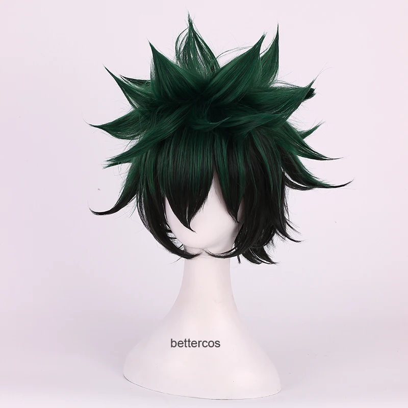 Izuku Midoriya Cosplay Wigs Short Green Black Heat Resistant Synthetic Hair Wig + Wig Cap
Izuku Midoriya Cosplay Wigs Short Green Black Heat Resistant Synthetic Hair Wig + Wig Cap
